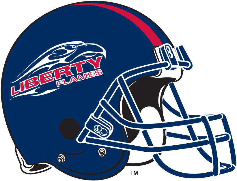 Liberty Flames 2004-2012 Helmet Logo iron on transfers for fabric